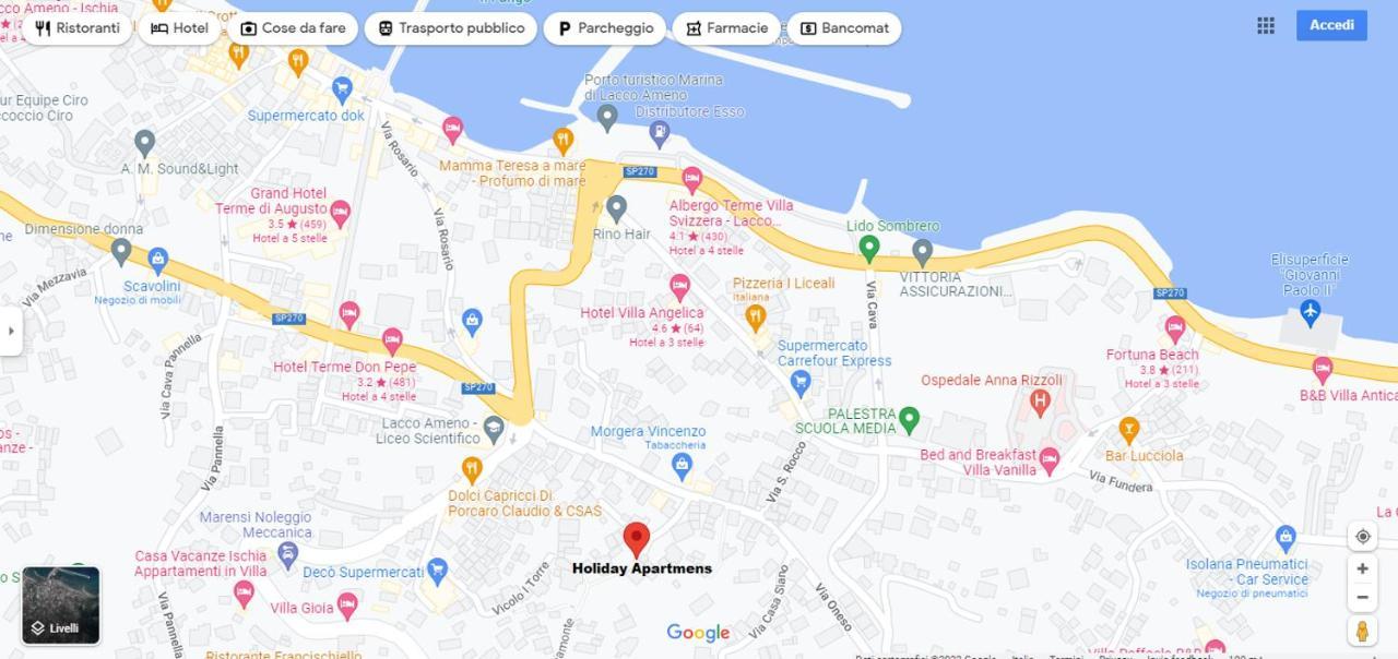 Holiday Apartments Lacco Ameno  Екстериор снимка